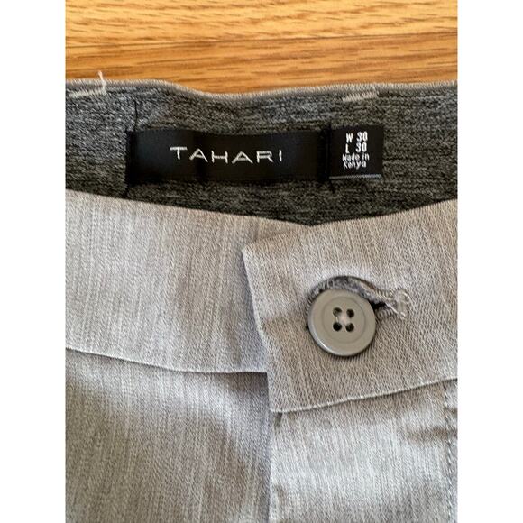 Tahari Men Dress Pants Light Gray Waist 30 L 30 - Picture 3 of 5